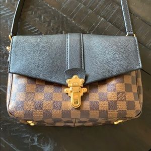 Louis Vuitton Clapton Crossbody- Black & Damier